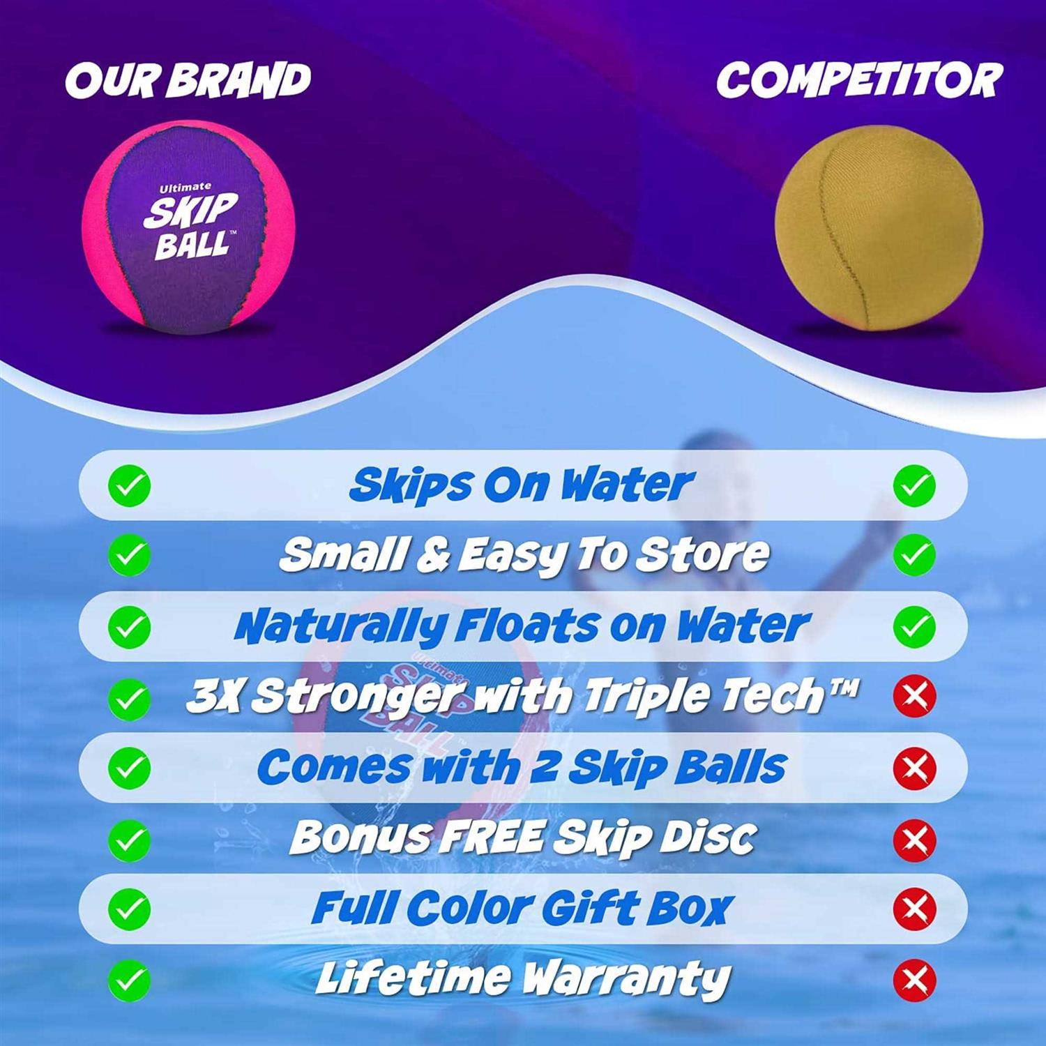 Activ Life Ultimate Skip Ball Beach Games Water Toys