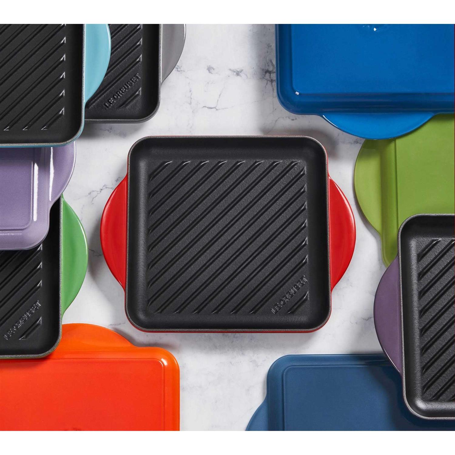 Le Creuset 9.5 Cast Iron Square Griddle Pan