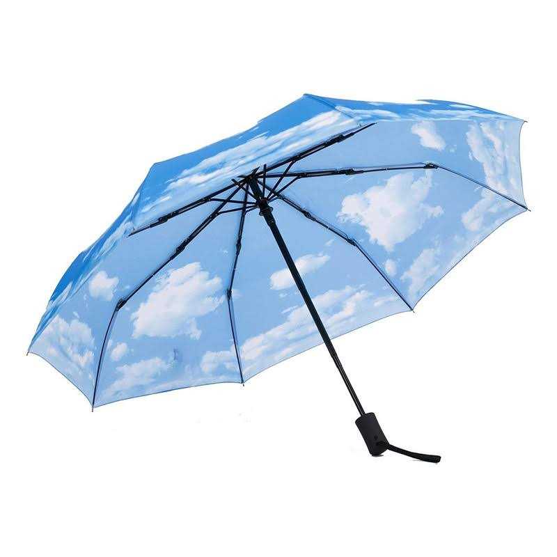 SY Compact Travel Umbrella Windproof Automatic Umbrellas-Factory Outlet Umbrella