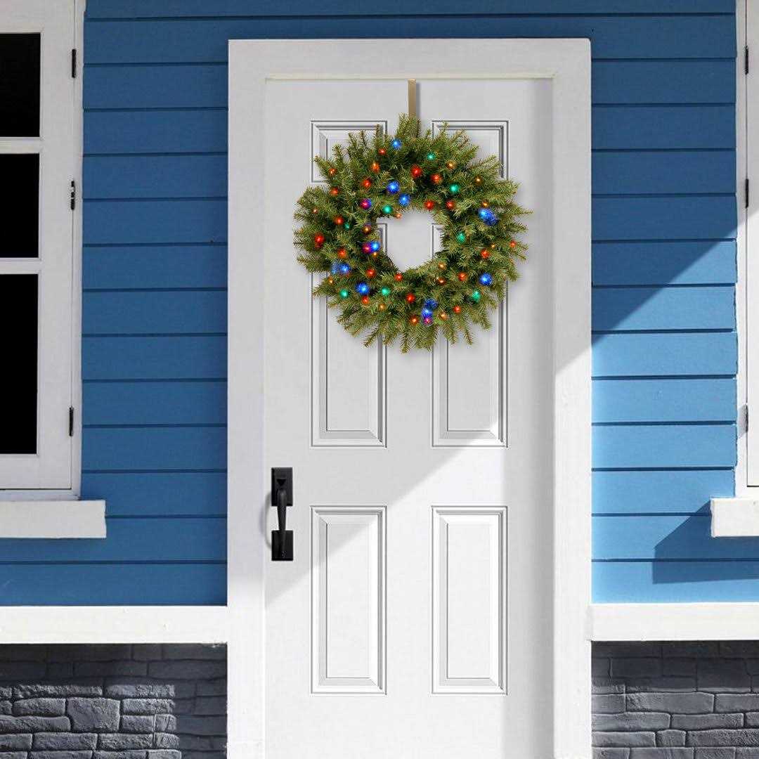 Three Posts™ Norwood Fir Lighted Wreath