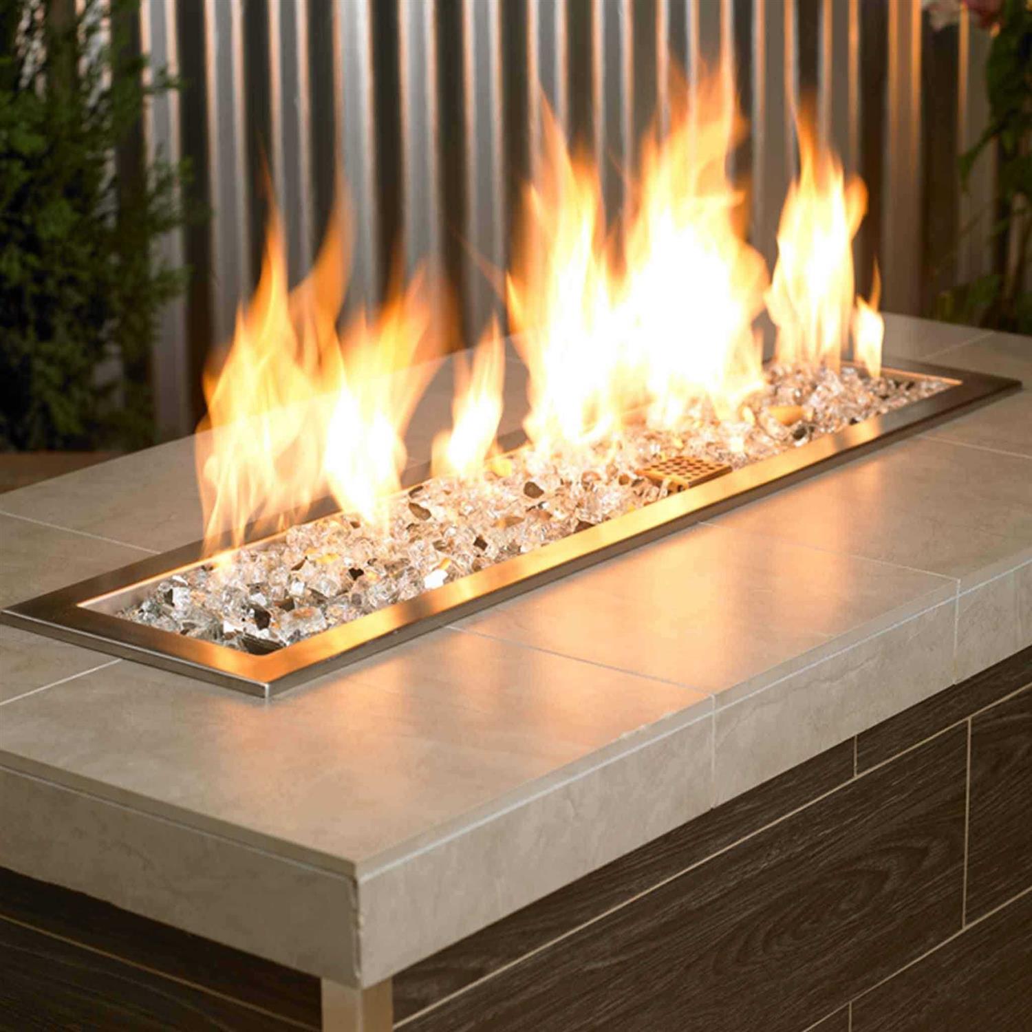 American Reflective Fire Glass