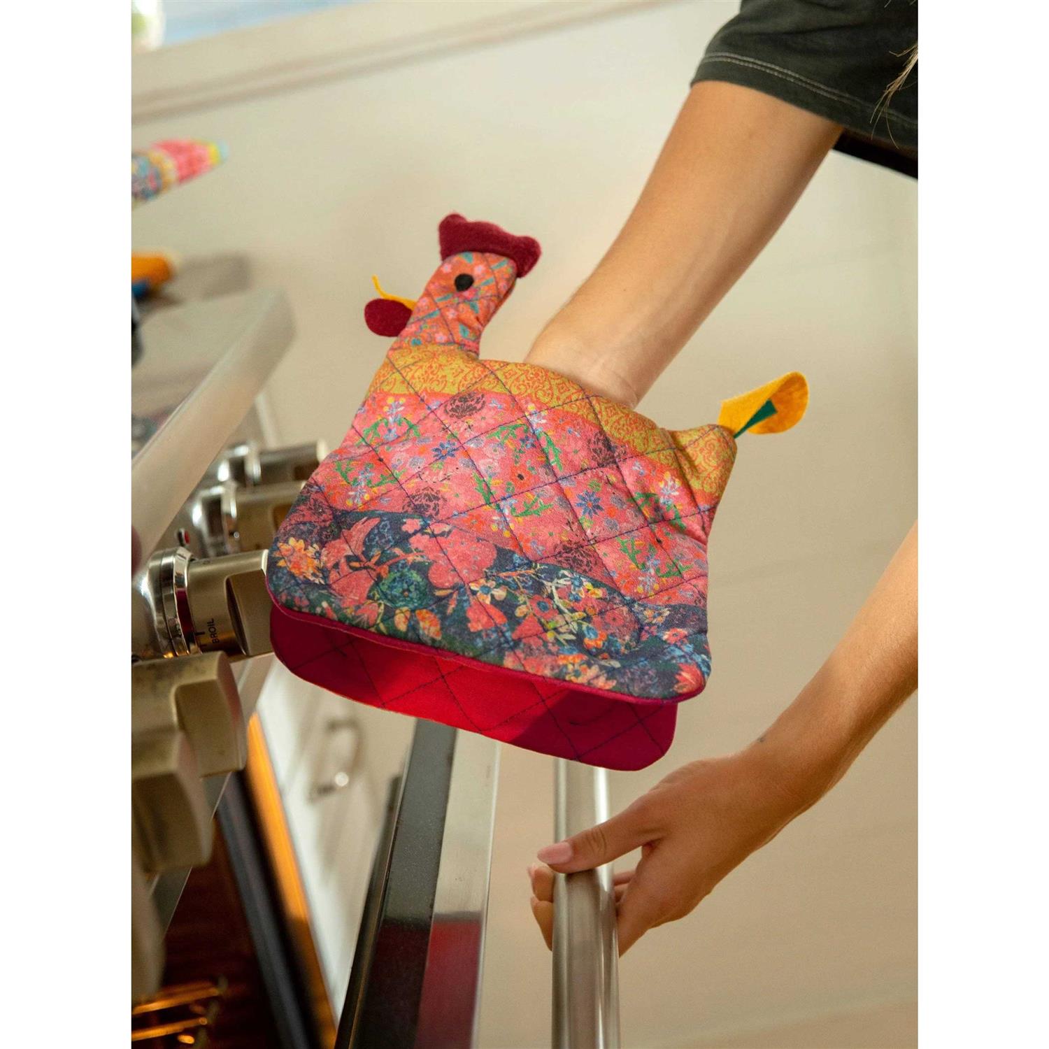 Natural Life Bake Happy Oven Mitt