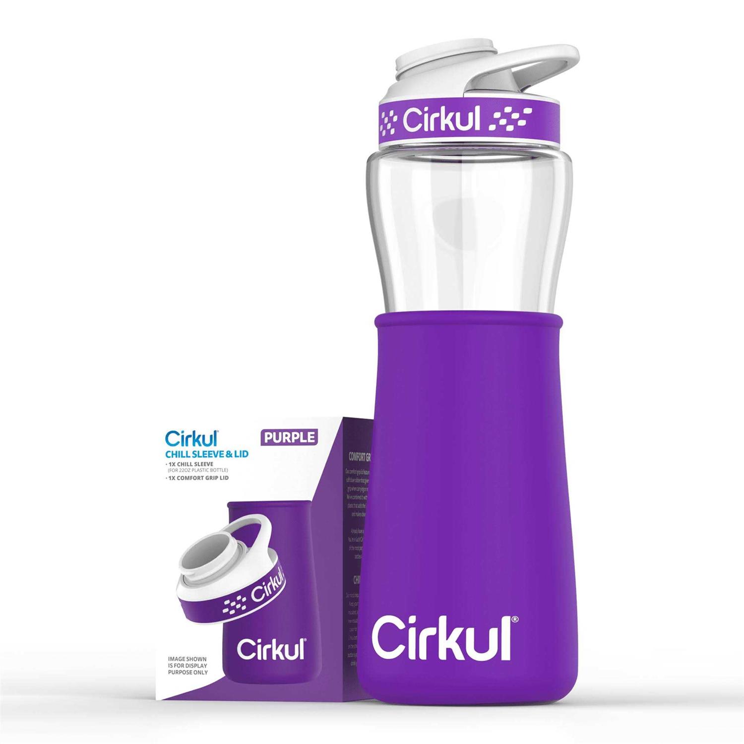 Cirkul Bottle Chill Sleeve & Comfort-Grip Lid
