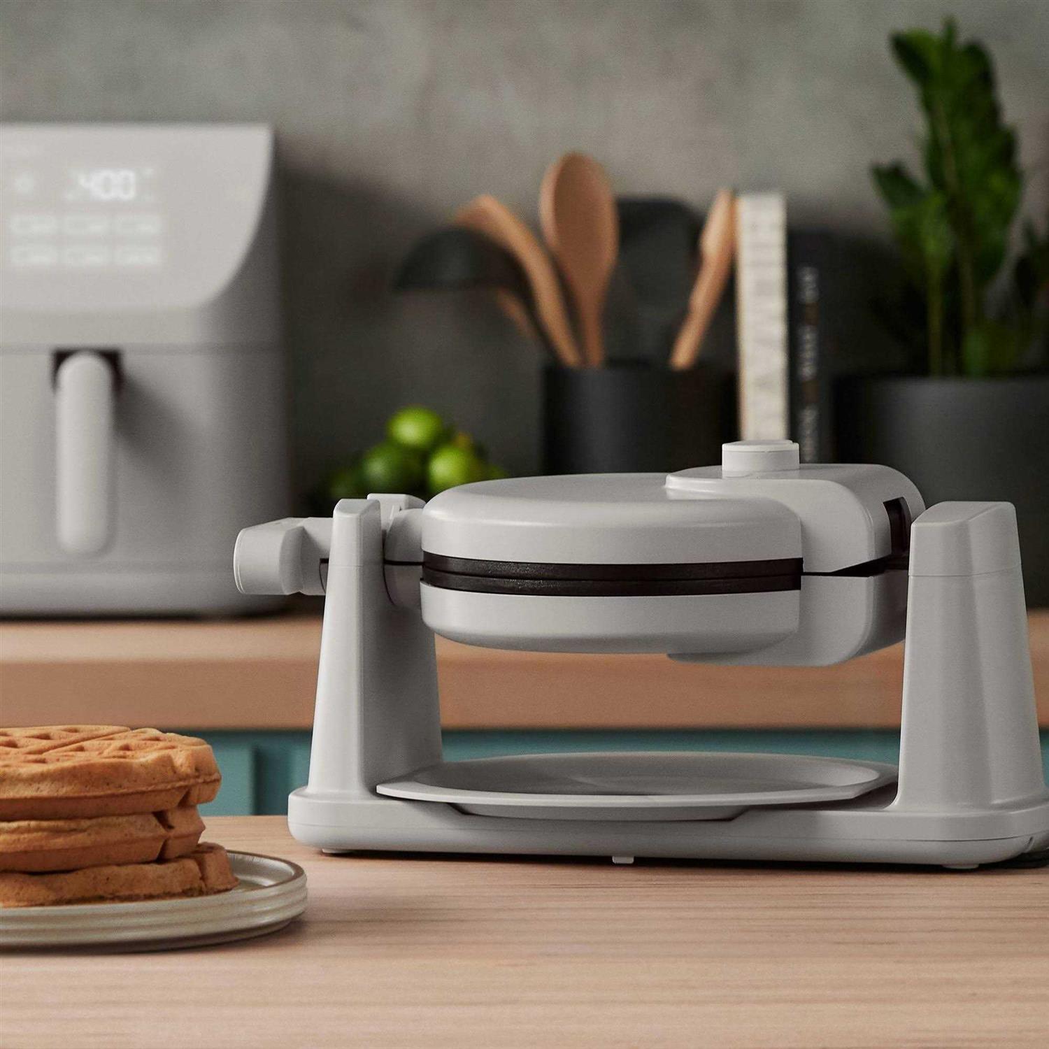 CruxGG Rotating Belgian Waffle Maker