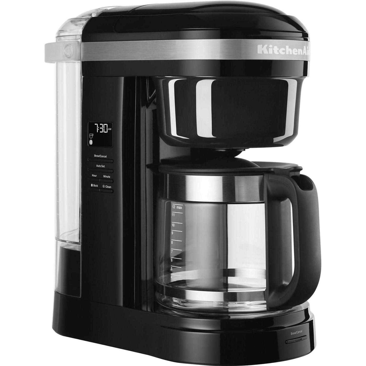 KitchenAid 12 Cup Drip Coffee Maker with Spiral Showerhead
