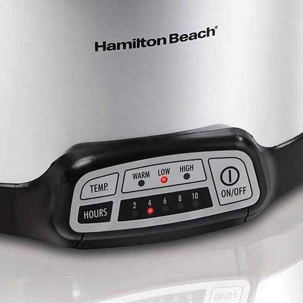 Hamilton Beach 6 Quart Programmable Slow Cooker