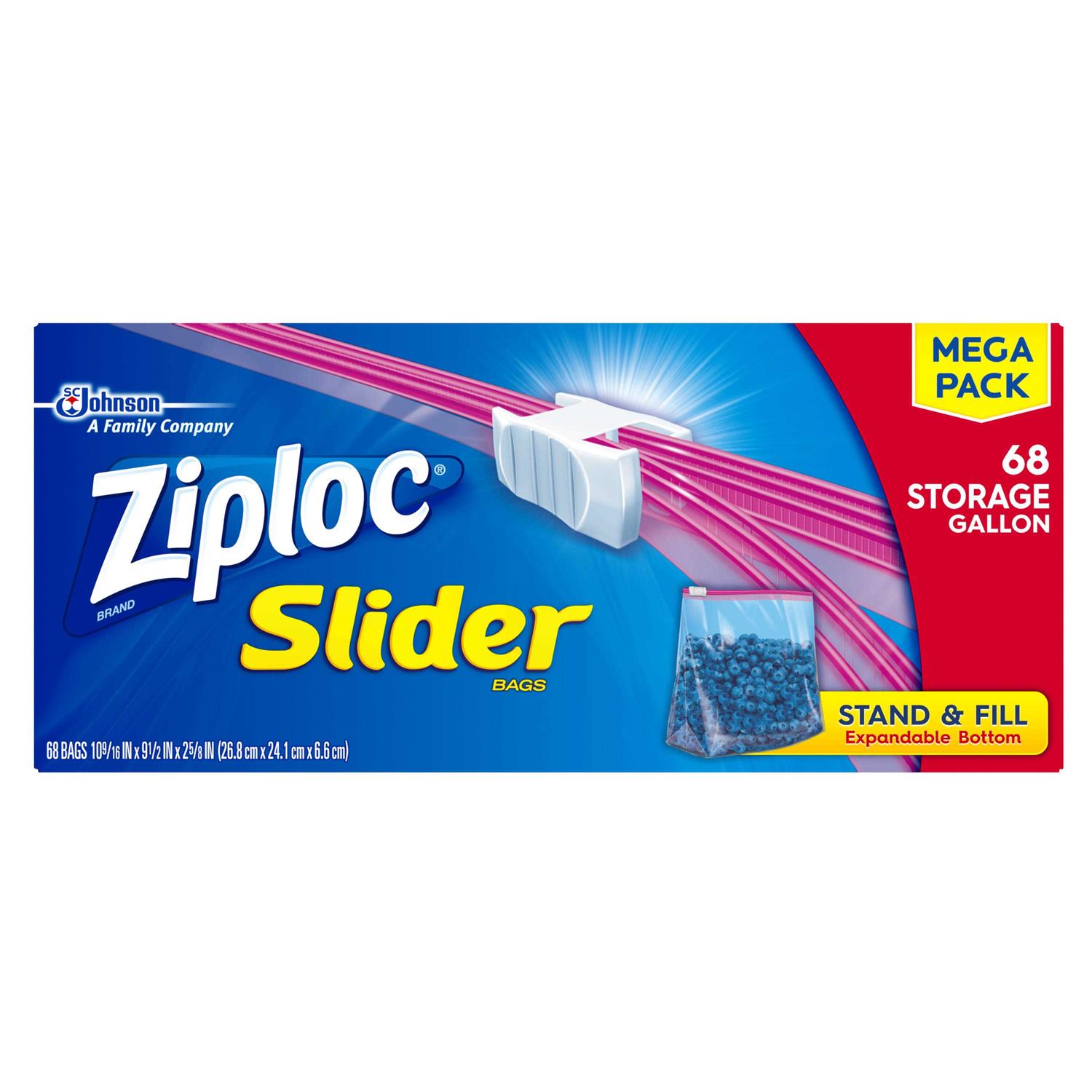 Ziploc Slider Storage Bags