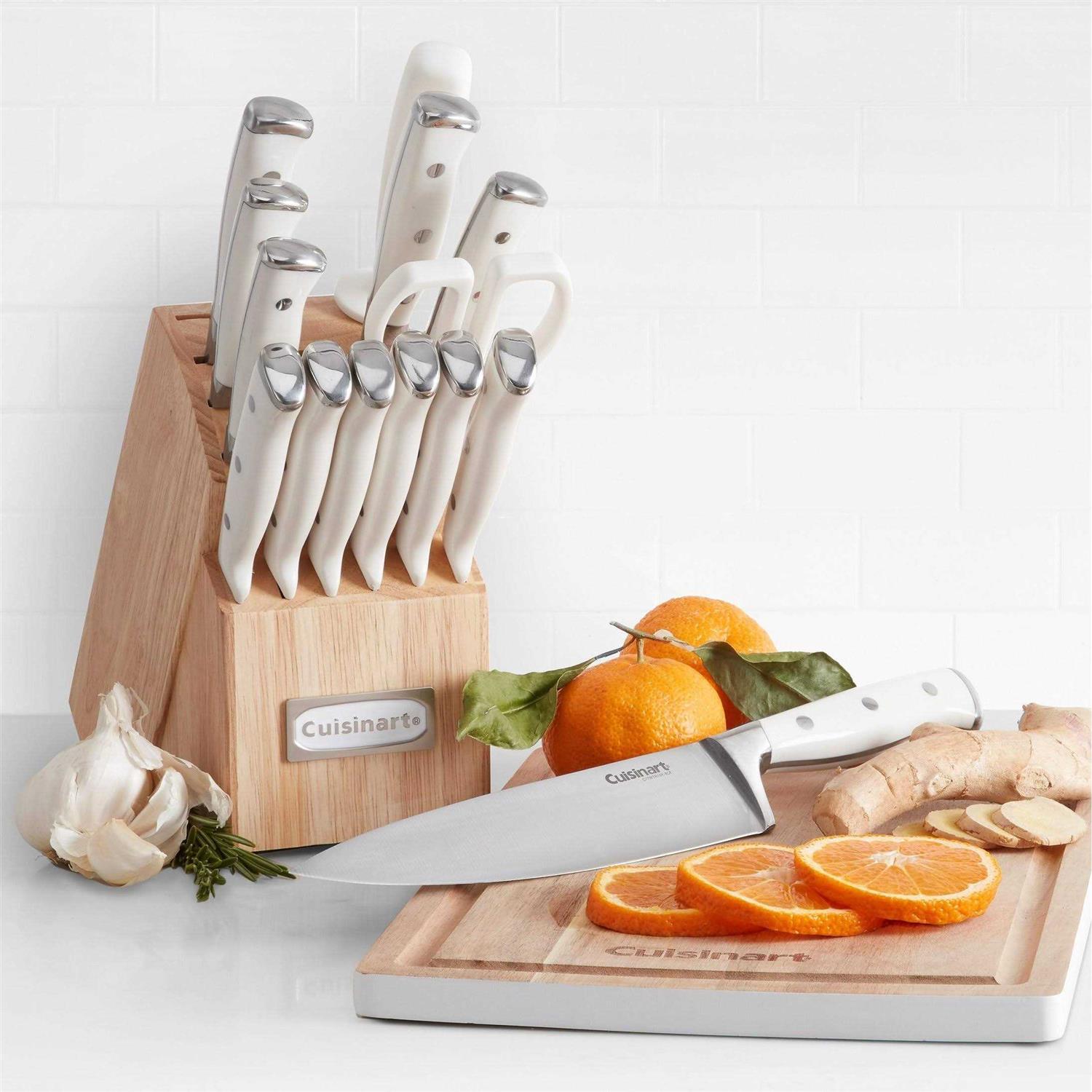 Cuisinart 15-Piece Triple Rivet Cutlery Block Set