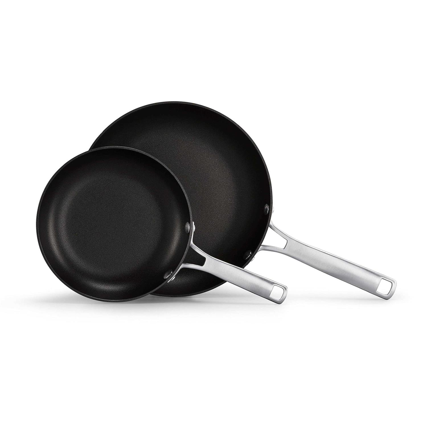 Calphalon Classic Hard-Anodized Nonstick Frying Pan Set 8-Inch and 10-Inch Frying Pans