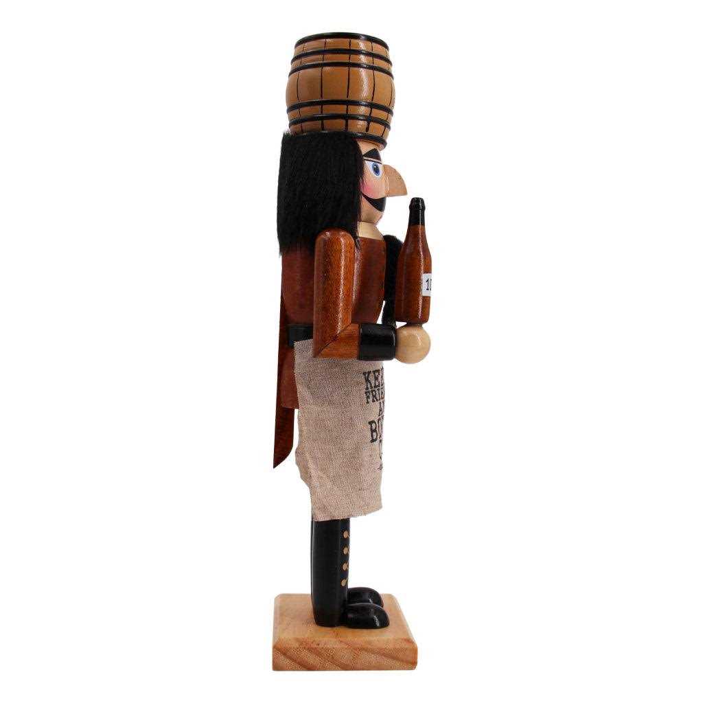 Santa’s Workshop Bourbon Barrel Nutcracker