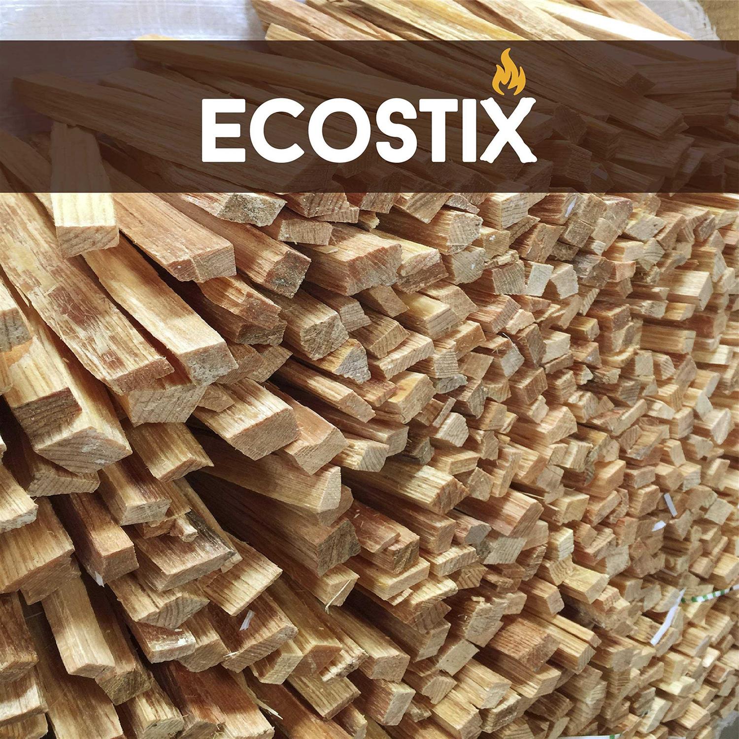 EasyGoProducts Eco-Stix Fatwood Fire Starter Kindling Firewood Sticks 100% Organic Firestarter for Wood Stoves