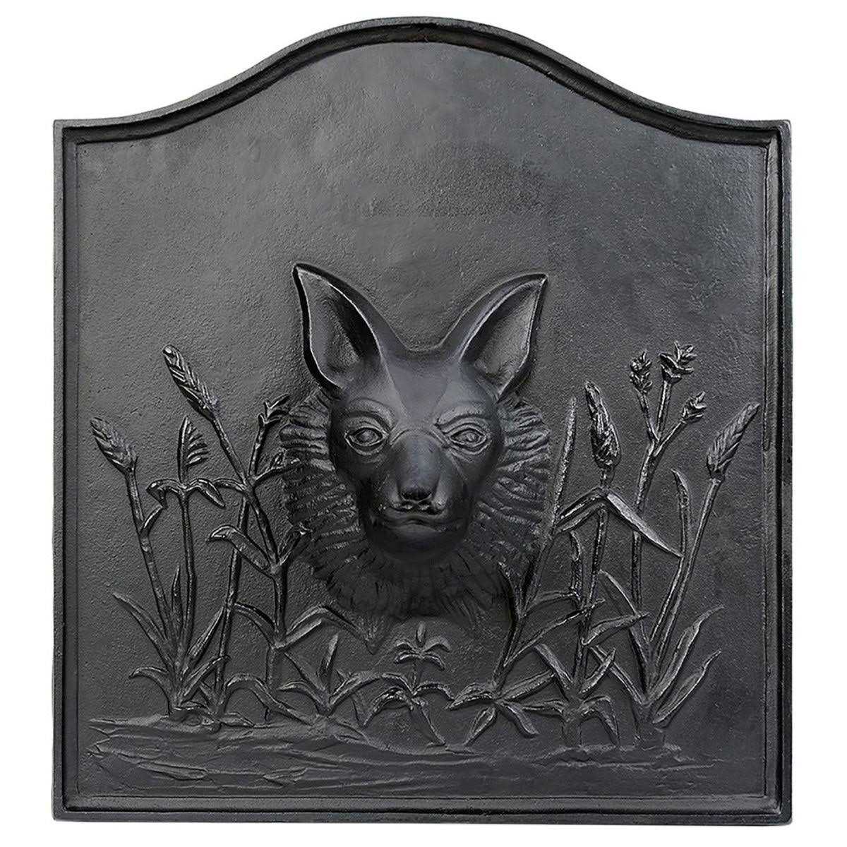 Minuteman Fox Fireback Cast Iron