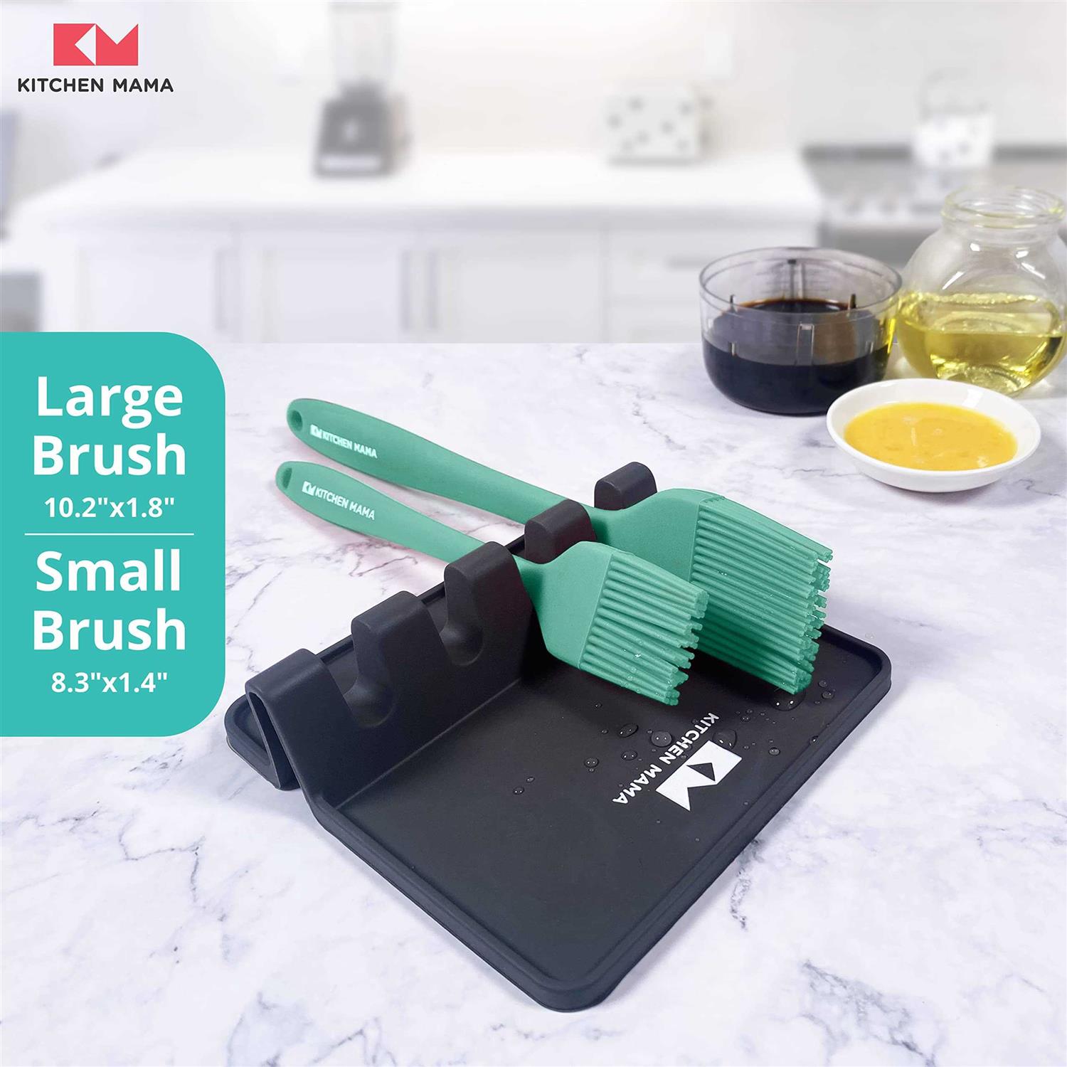 Kitchen Mama Silicon Pastry Brushes