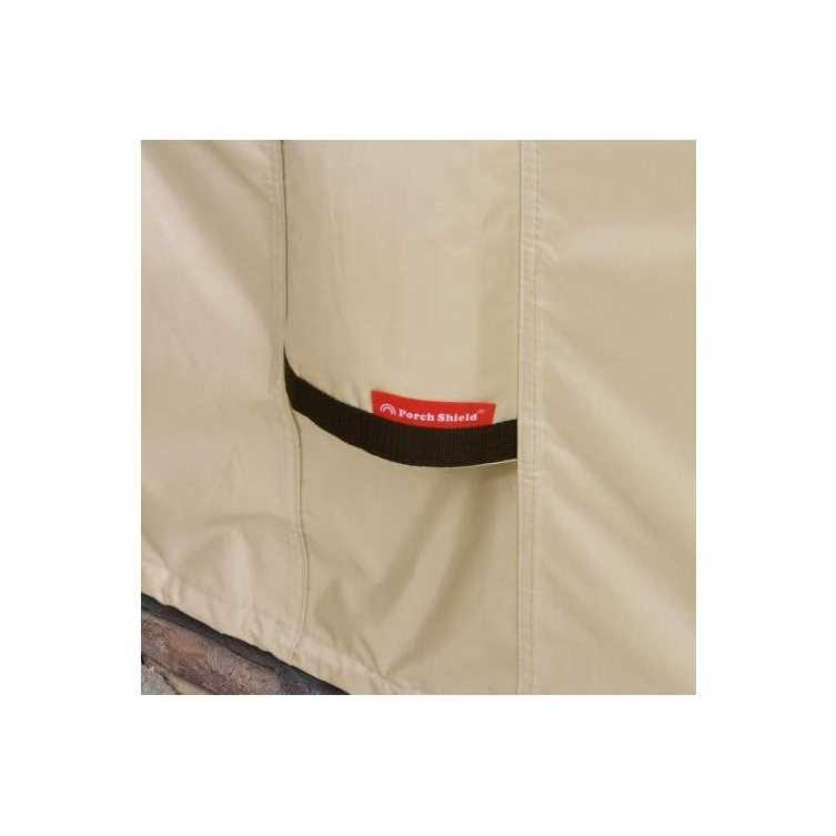 Porch Shield Fire Pit Cover Waterproof 600d Heavy Duty Square Patio Fire Pit Table Cover