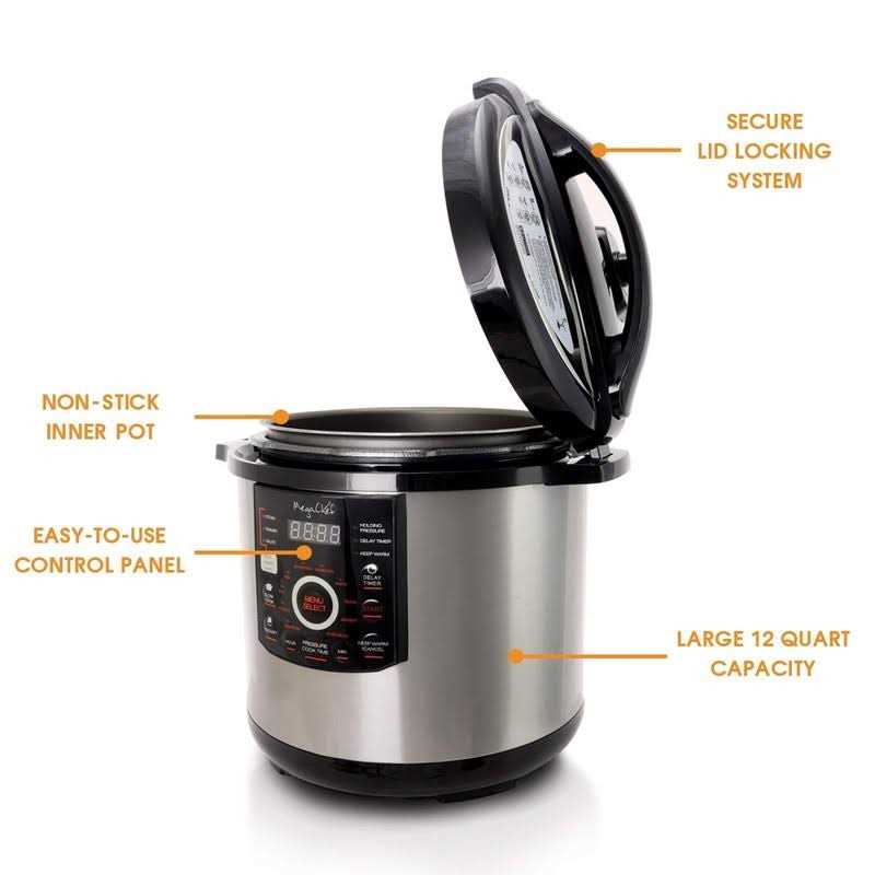 Megachef Digital Pressure Cooker 12 Quart