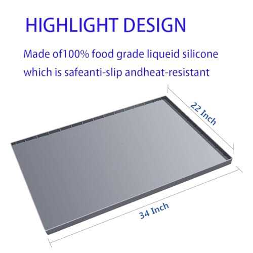 Under Sink Mat Kitchen Cabinet Tray Flexible Waterproof Silicone Made