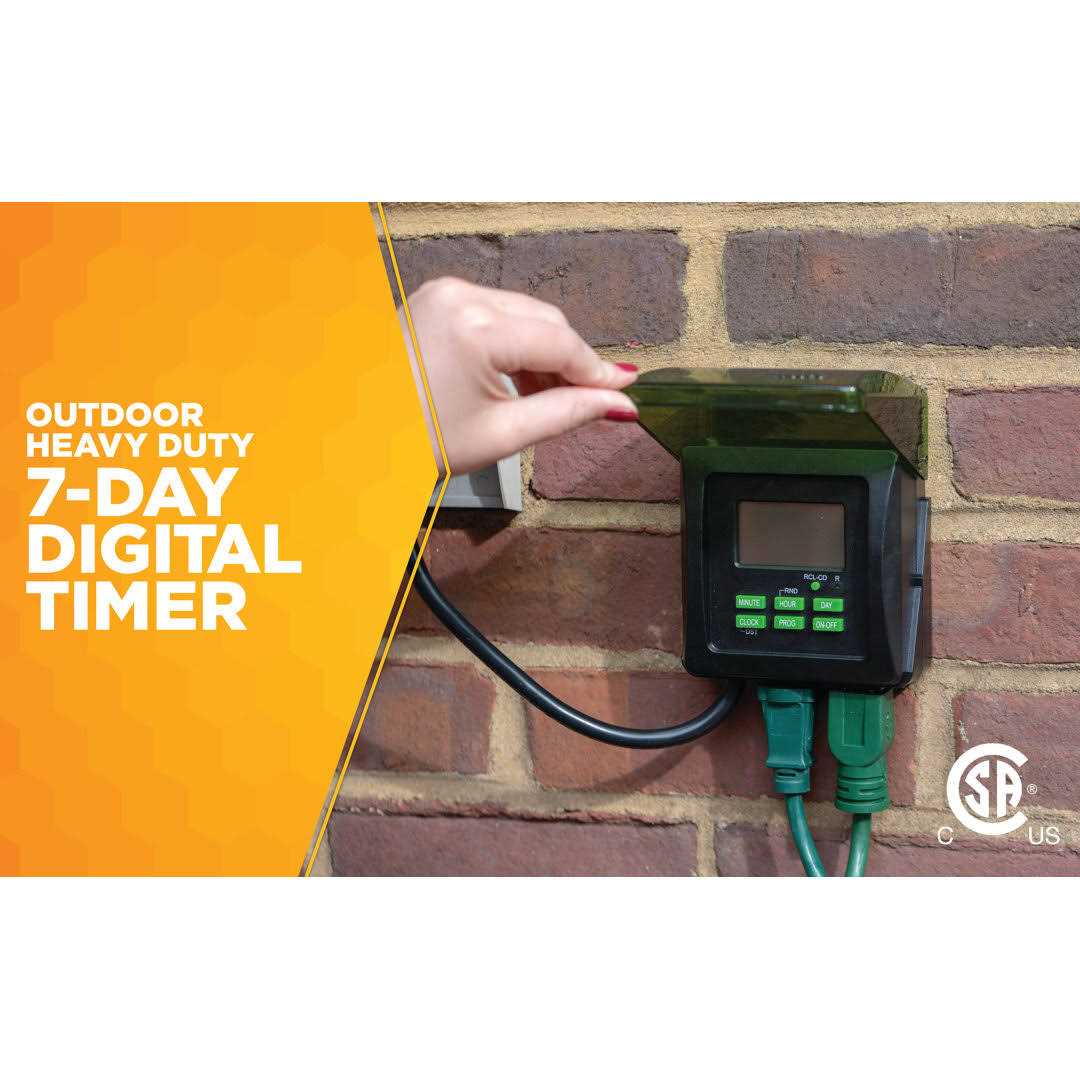 Woods Digital Outdoor Timer 50015