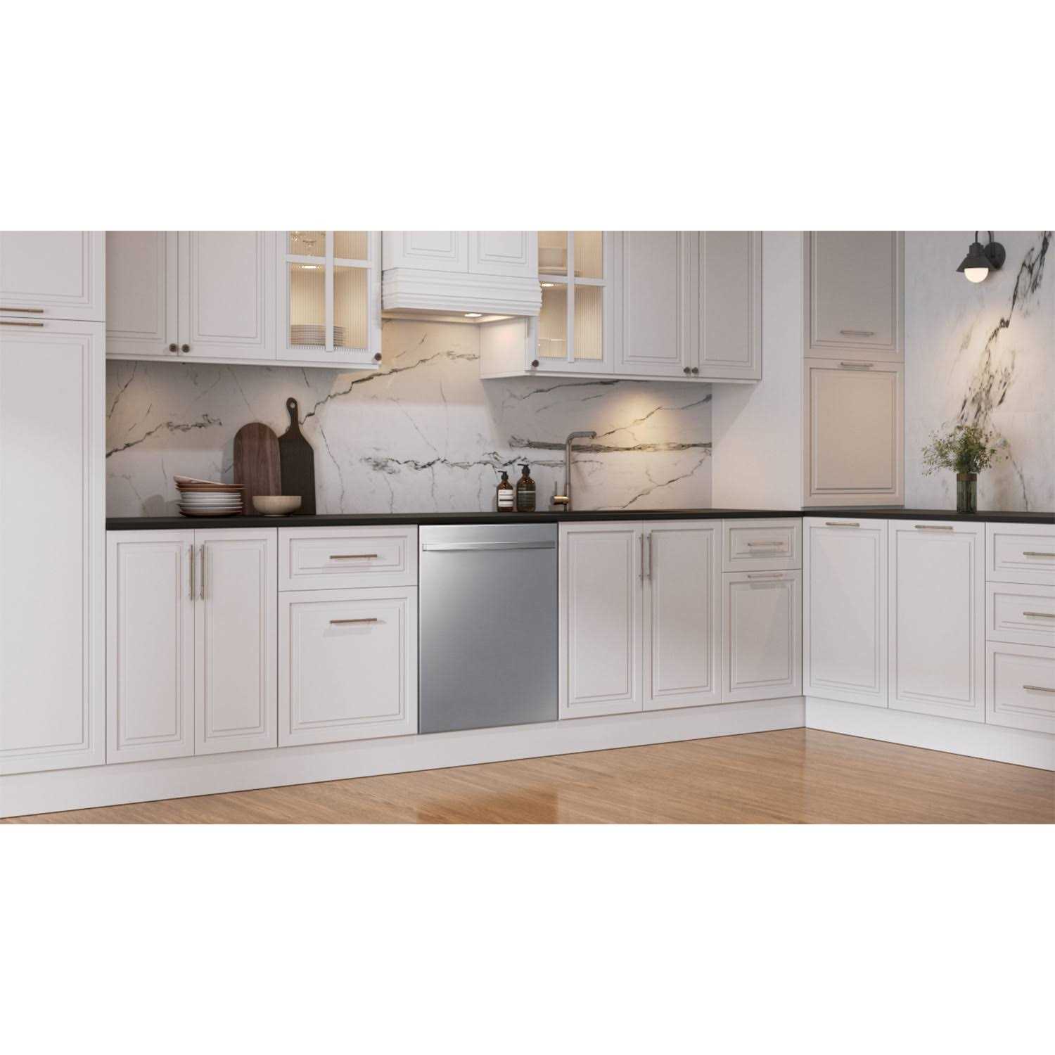 Samsung 24 Stainless Steel Top Control Built In Dishwasher DW80CG4051SR