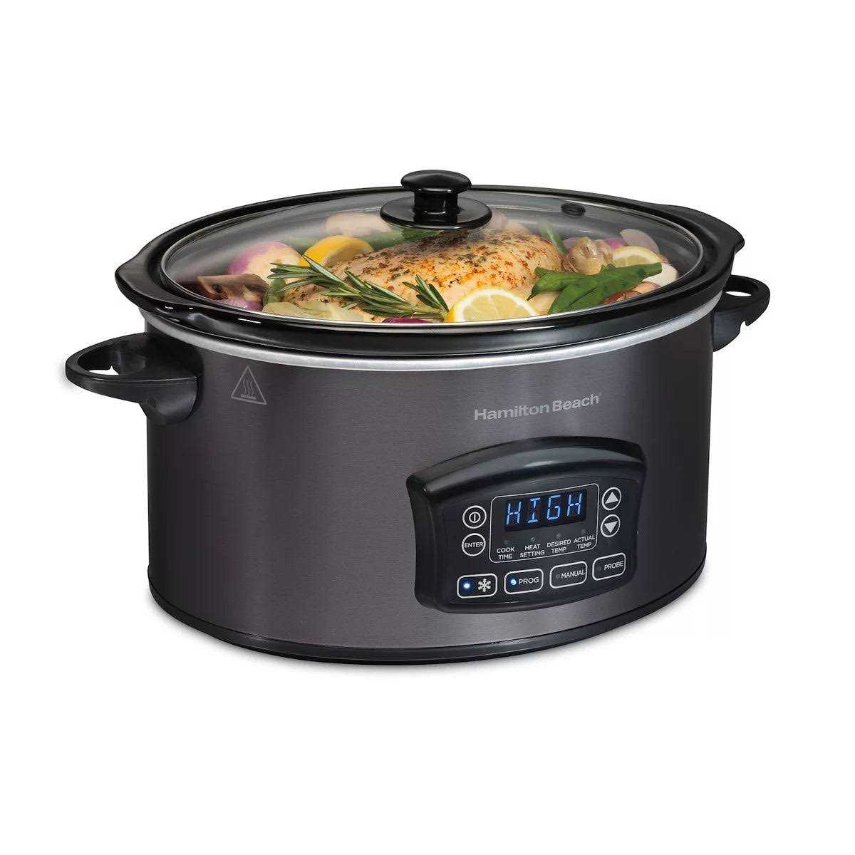 Hamilton Beach 6-qt Programmable Defrost Slow Cooker