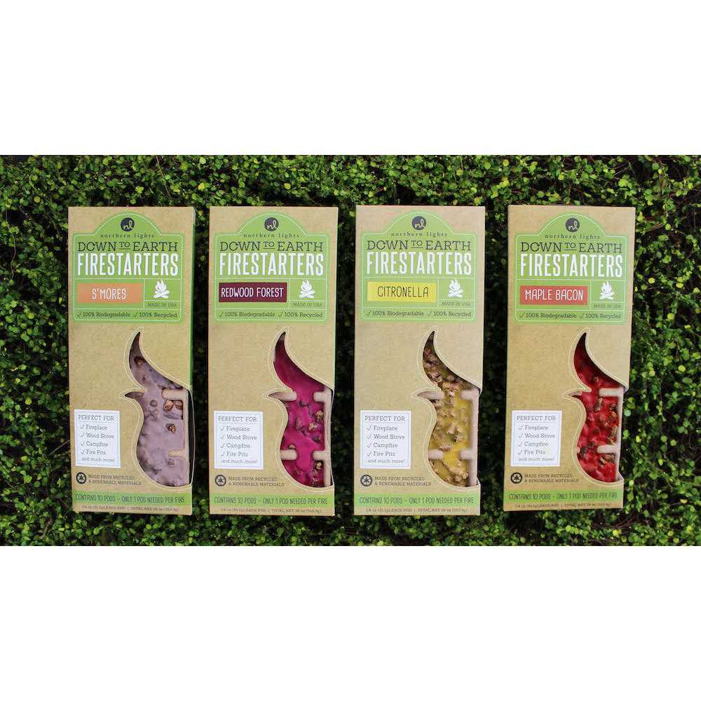 Northern Lights Candles Down to Earth Firestarters