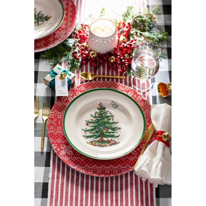 Spode Christmas Tree Plates