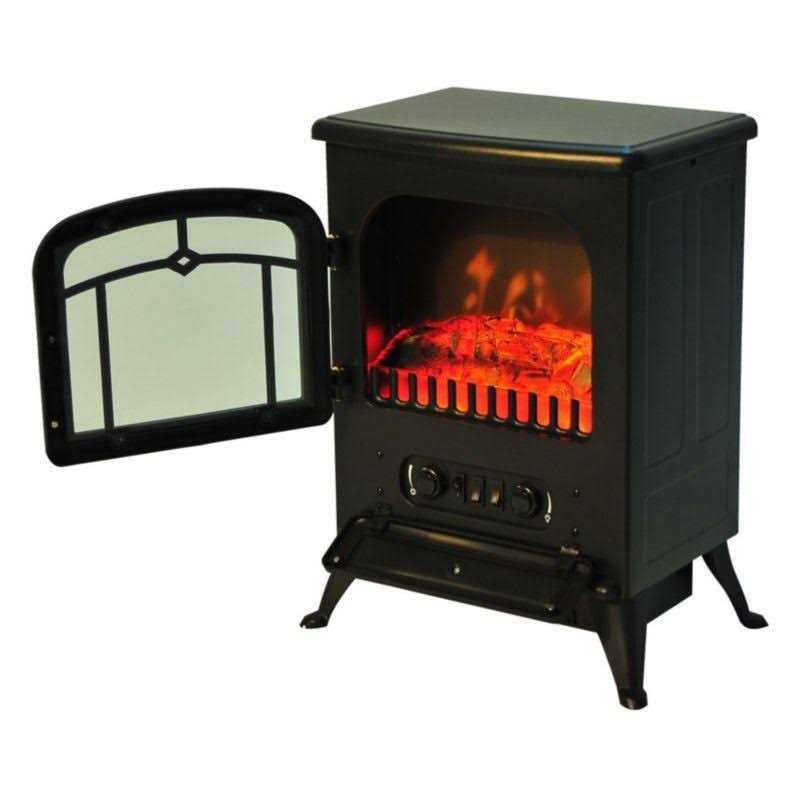 HOMCOM 22 Electric Fireplace Heater
