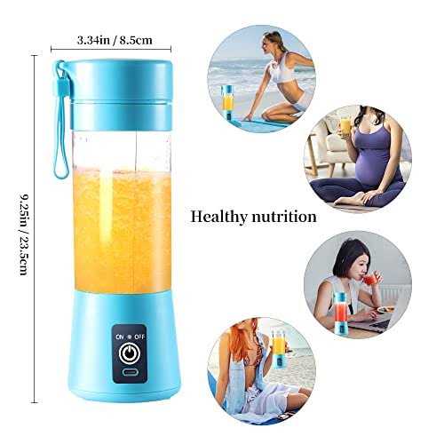 Portable Blender Cup,Electric USB Juicer Blender,Mini Blender Portable Blender For Shakes and Smoothies