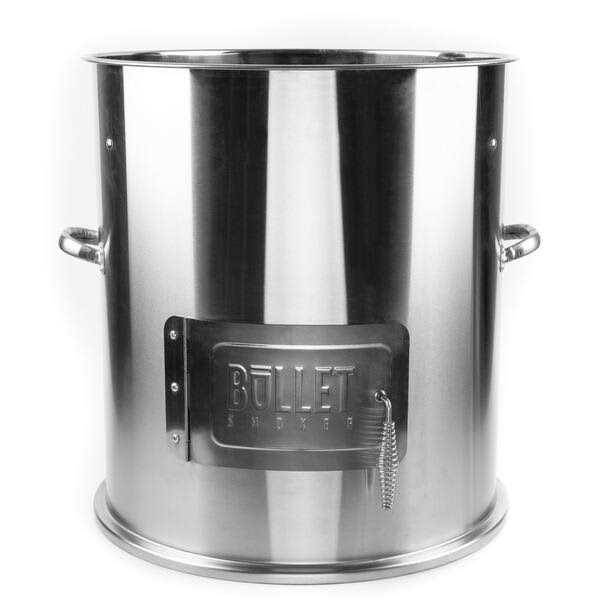 Orion Cooker Bullet Smoker Large Stainless Steel Charcoal BBQ Street Food Smoker