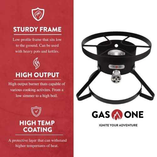 GasOne Propane Burner High Pressure Outdoor Cooker