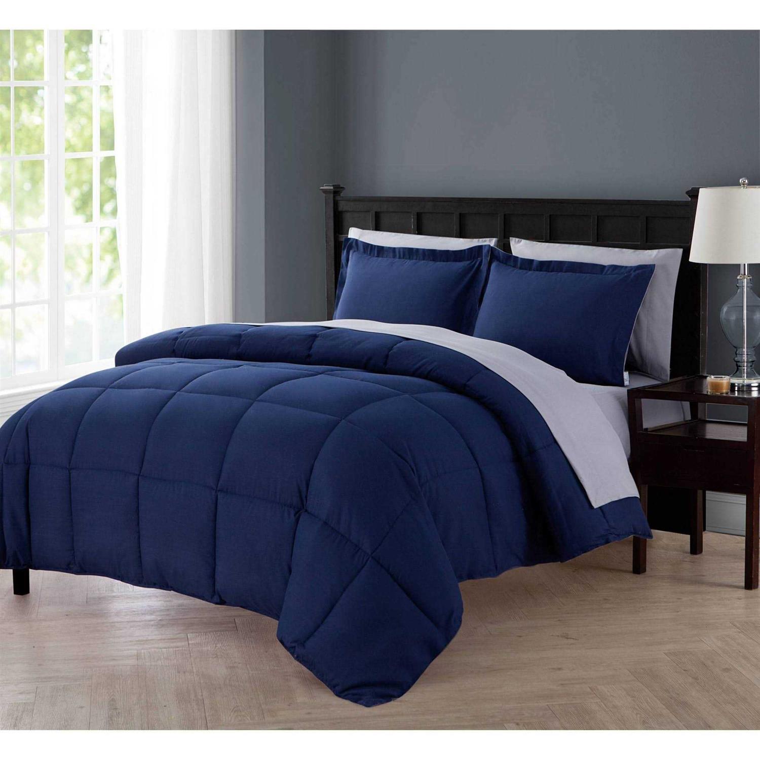 Vcny Home Lincoln Down Alternative Bed-in-a-Bag Comforter Set
