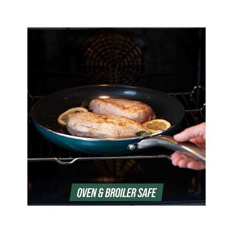 Blue Diamond 12-Piece Ceramic Cookware Set