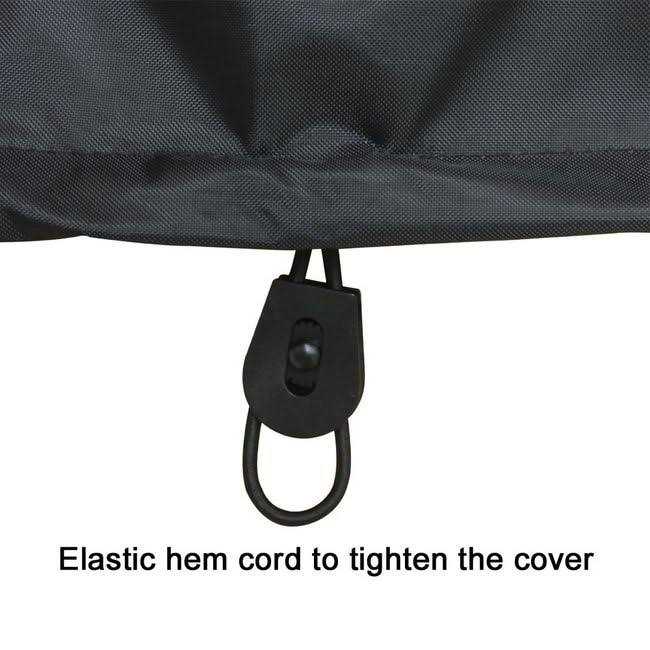 Porch Shield Fire Pit Cover Waterproof 600d Heavy Duty Round Patio Fire Bowl Cover