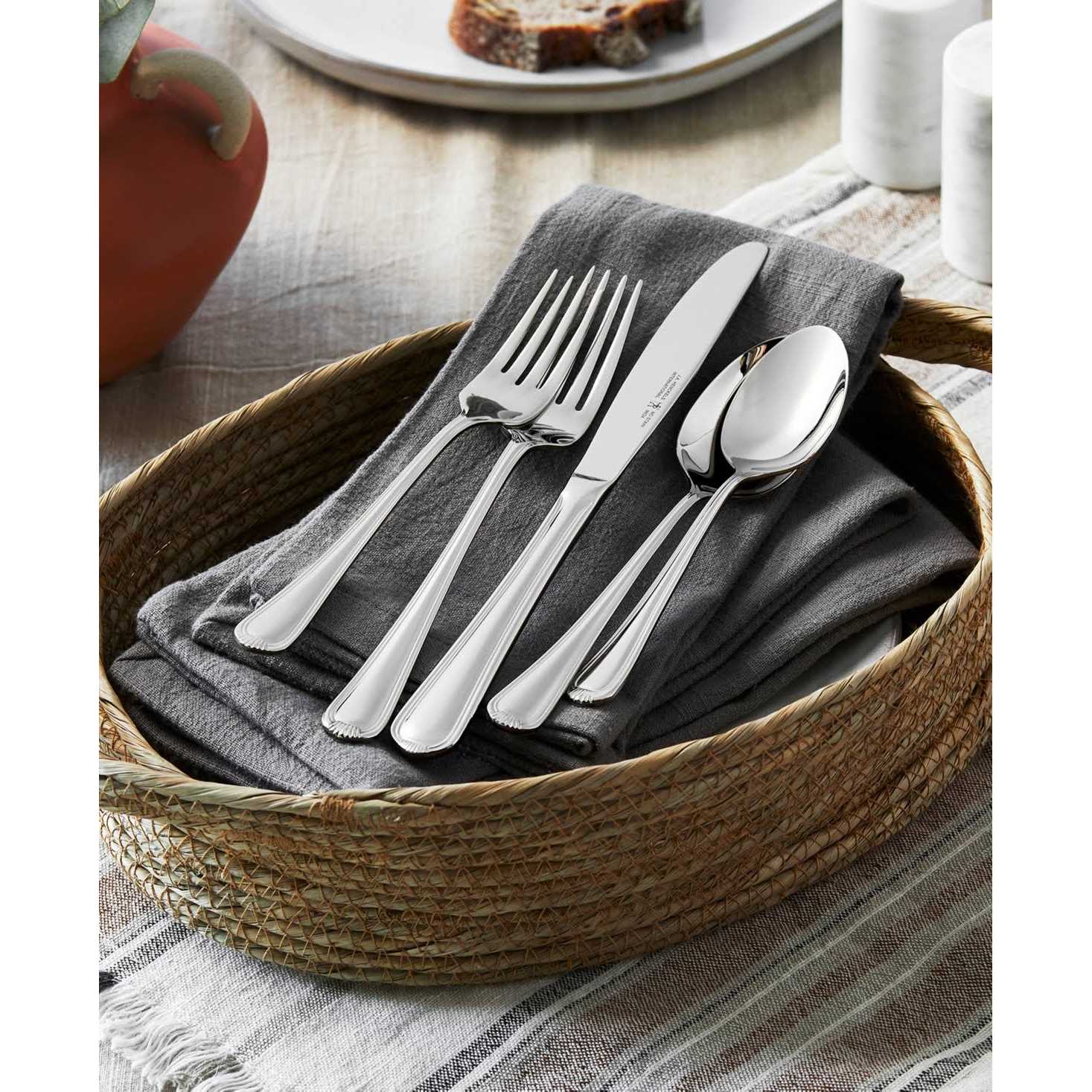 J.A. Henckels Alcea 18/10 Stainless Steel Flatware Set