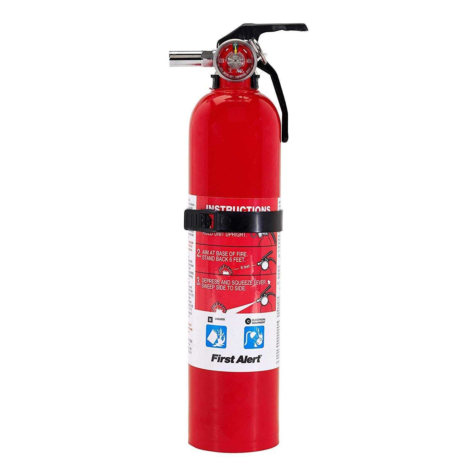 First Alert Rechargeable Residential Fire Extinguisher