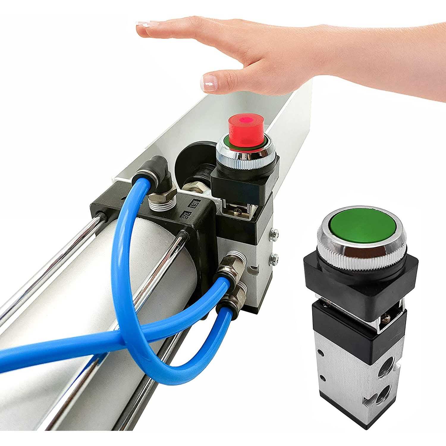 Aluminum Can Crusher Heavy Duty Pneumatic Cylinder Soda Beer Can Crusher