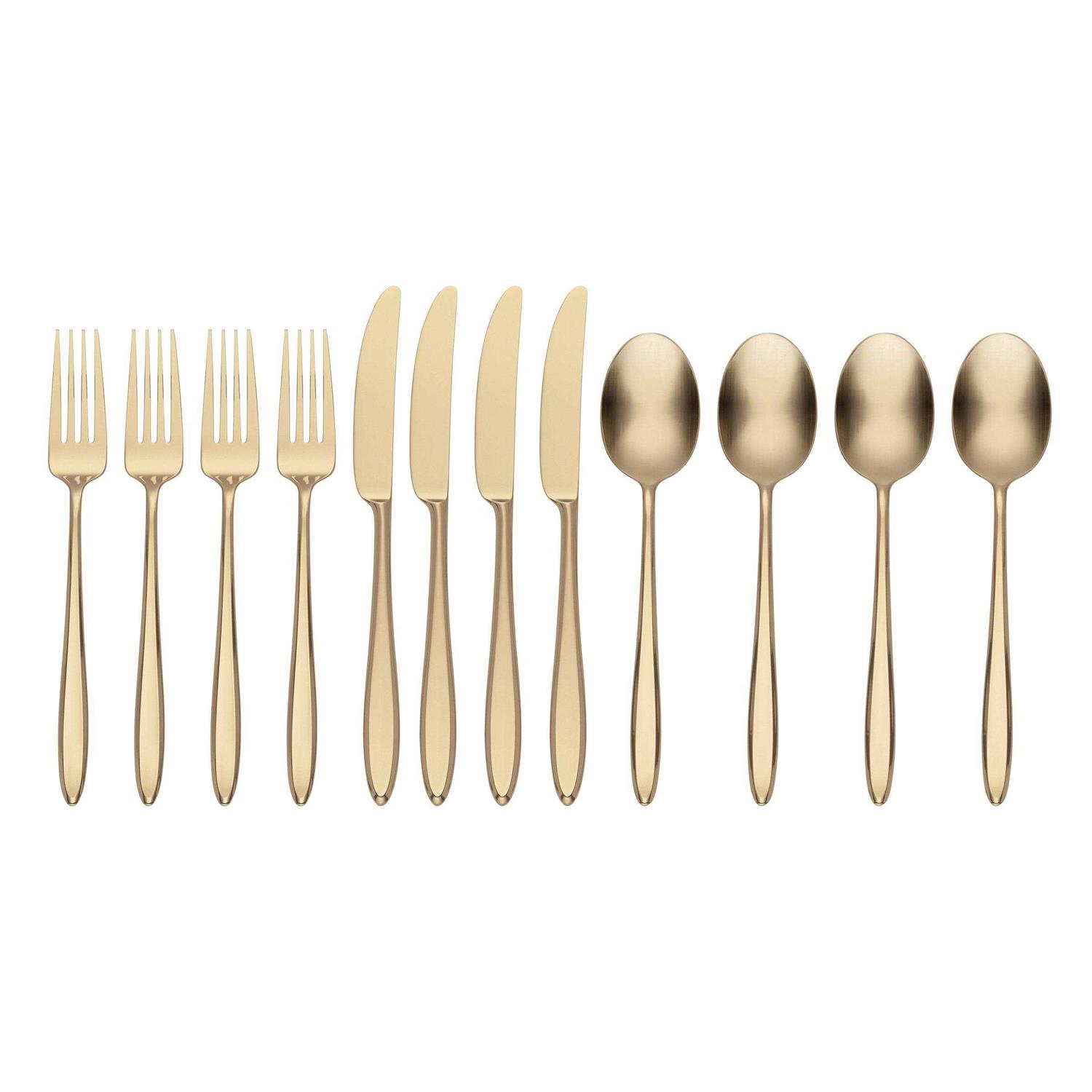Hampton Forge Ayla 12 Piece Flatware Set