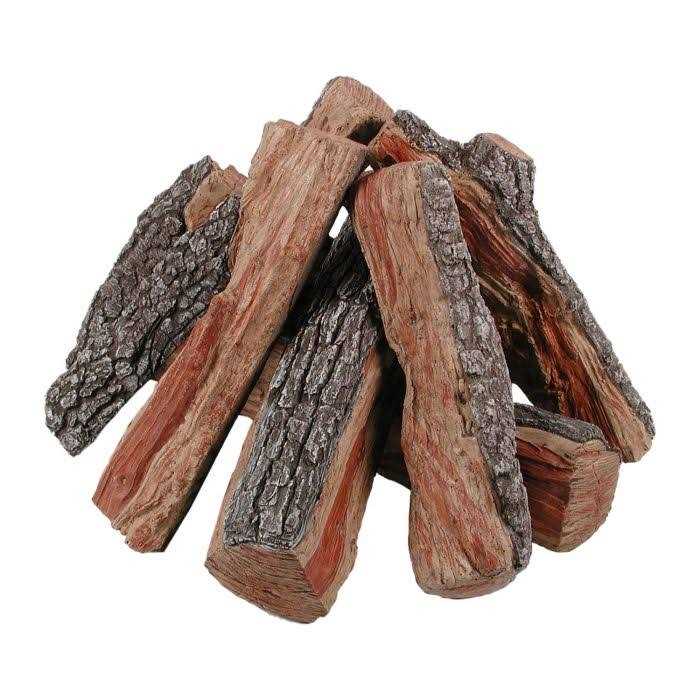 Rasmussen Bark/Split Fire Pit Log Set