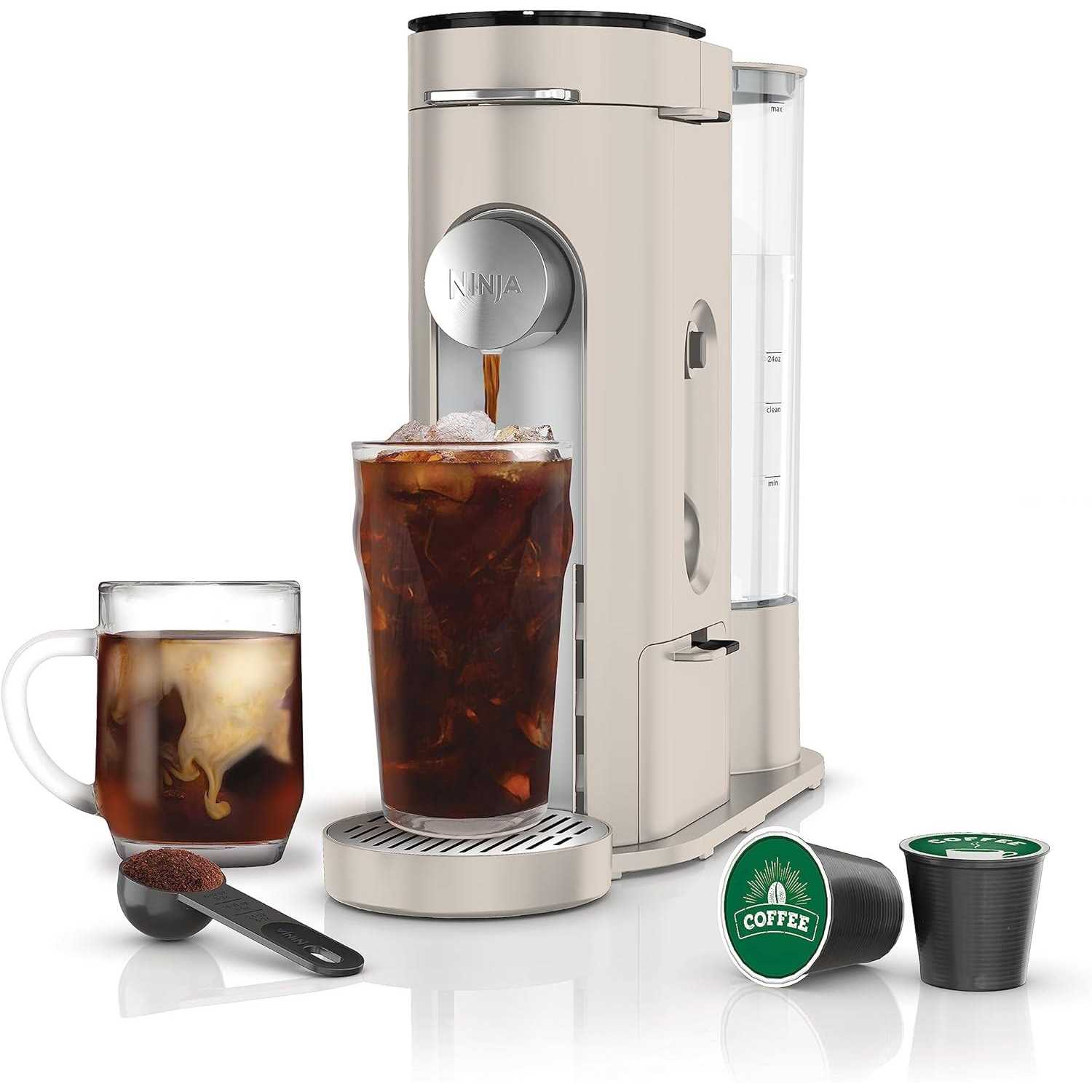 Ninja PB041ST Pods & Grounds Single-Serve Coffee Maker