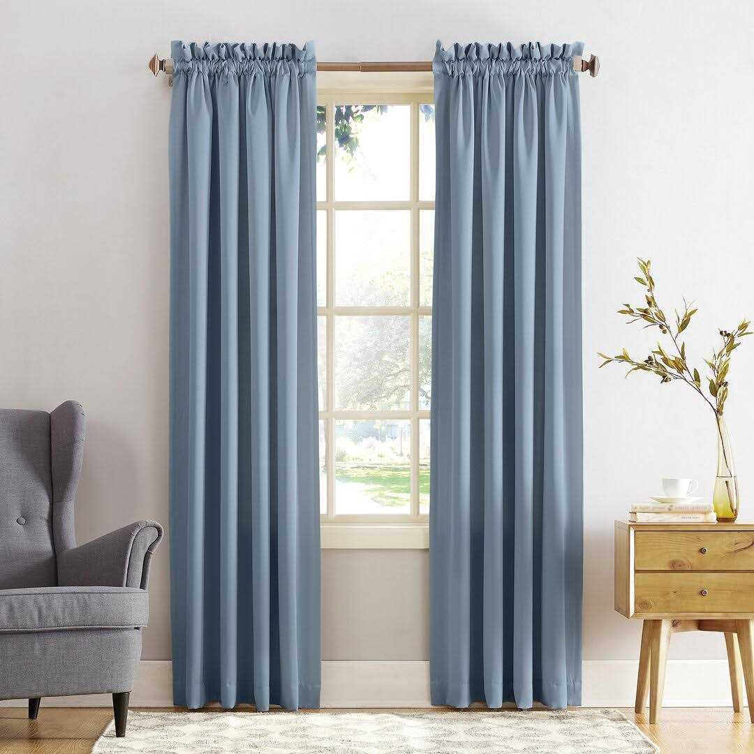 Wayfair Basics Thermal Blackout Grommet Curtain Panel Wayfair Basics Curtain