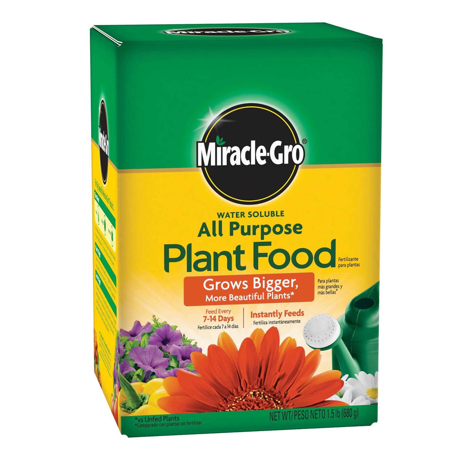 Miracle-Gro All Purpose Plant Food – 1.5 lb box