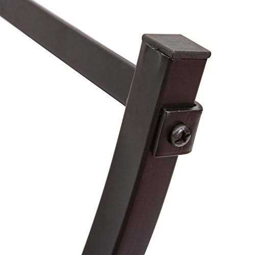 DOEWORKS Curved Heavy Duty Indoor/Outdoor Firewood Racks 40 Inches Log Rack Half Round for Wood Storage