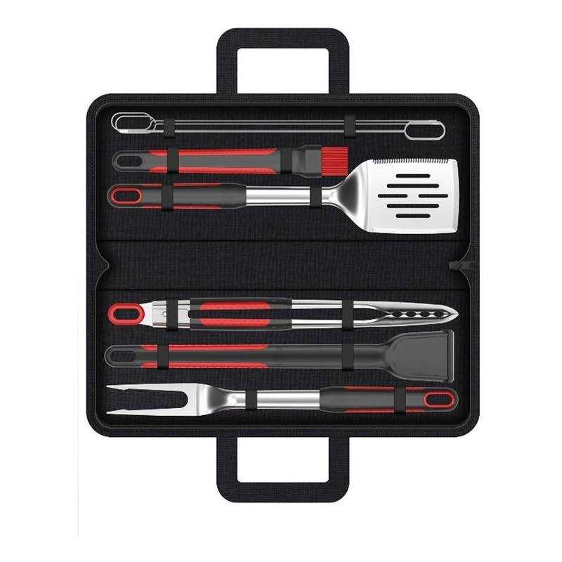 Expert Grill Soft Grip BBQ Stainless Steel Grill Tool Set