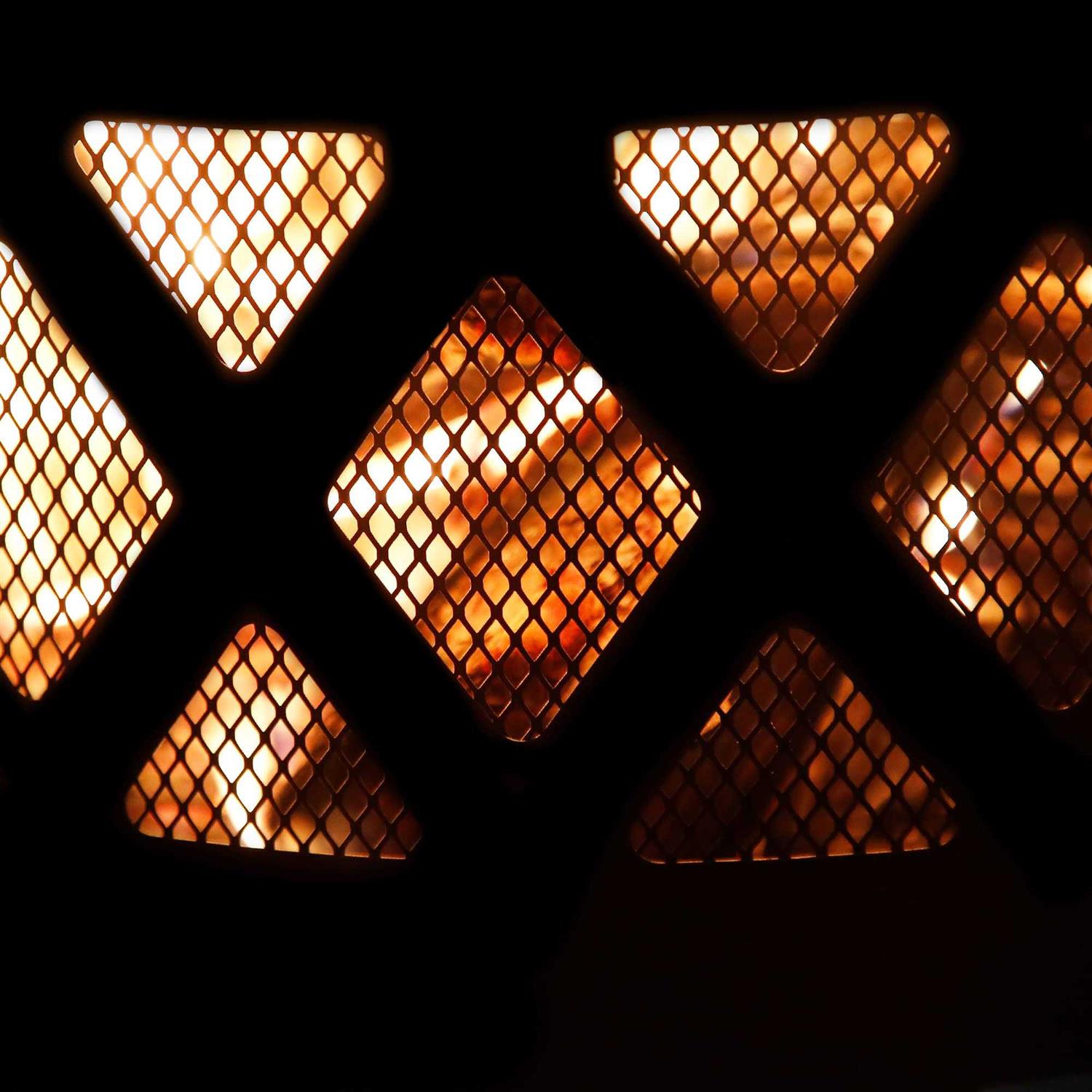 BALI OUTDOORS Fire Pits Outdoor Wood Burning Wood Fire Pit with Cooking Grate Outdoor Fireplace with Cooking Grill Firepit Grill