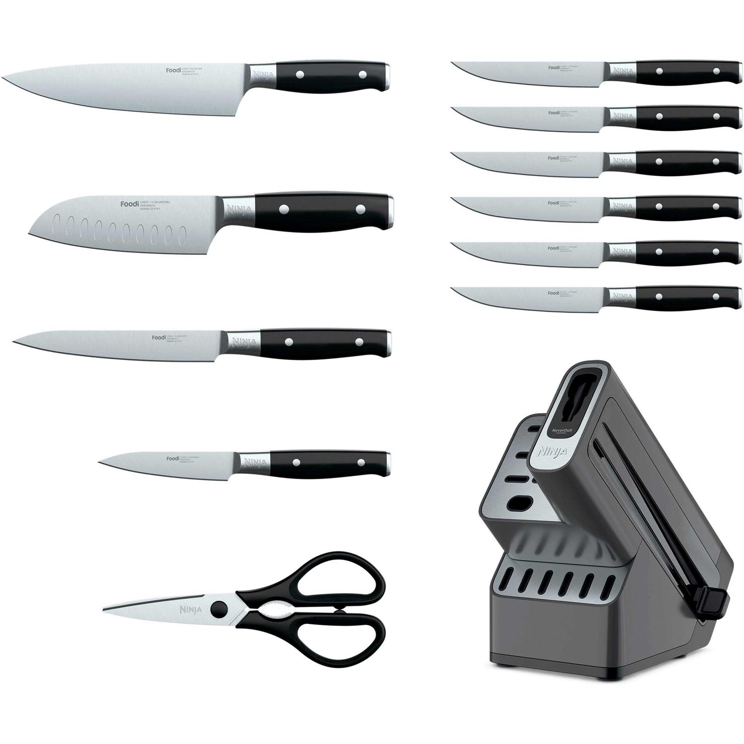 Ninja Foodi NeverDull Premium 12-Piece Knife Block Set