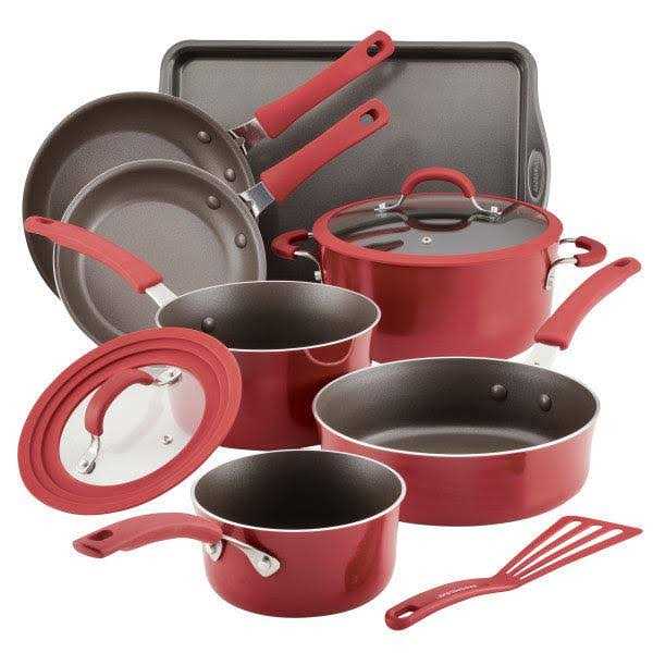 Rachael Ray Cook + Create Nonstick Cookware Set