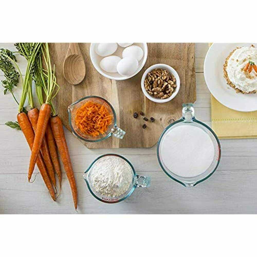 Pyrex 3-Piece Glass Measuring Cup Set
