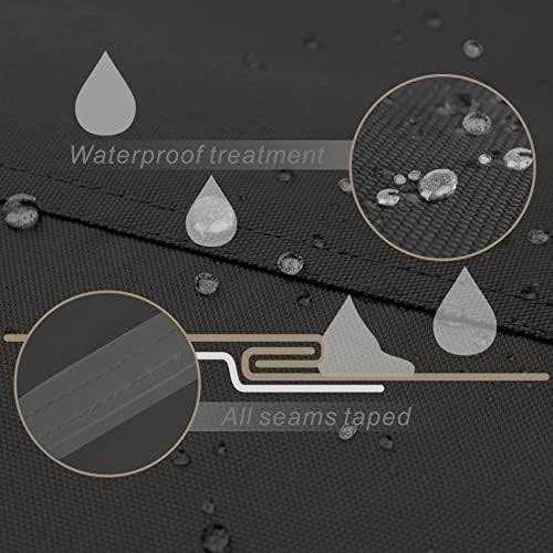 Porch Shield Fire Pit Cover Waterproof 600d Heavy Duty Square Patio Fire Pit Table Cover