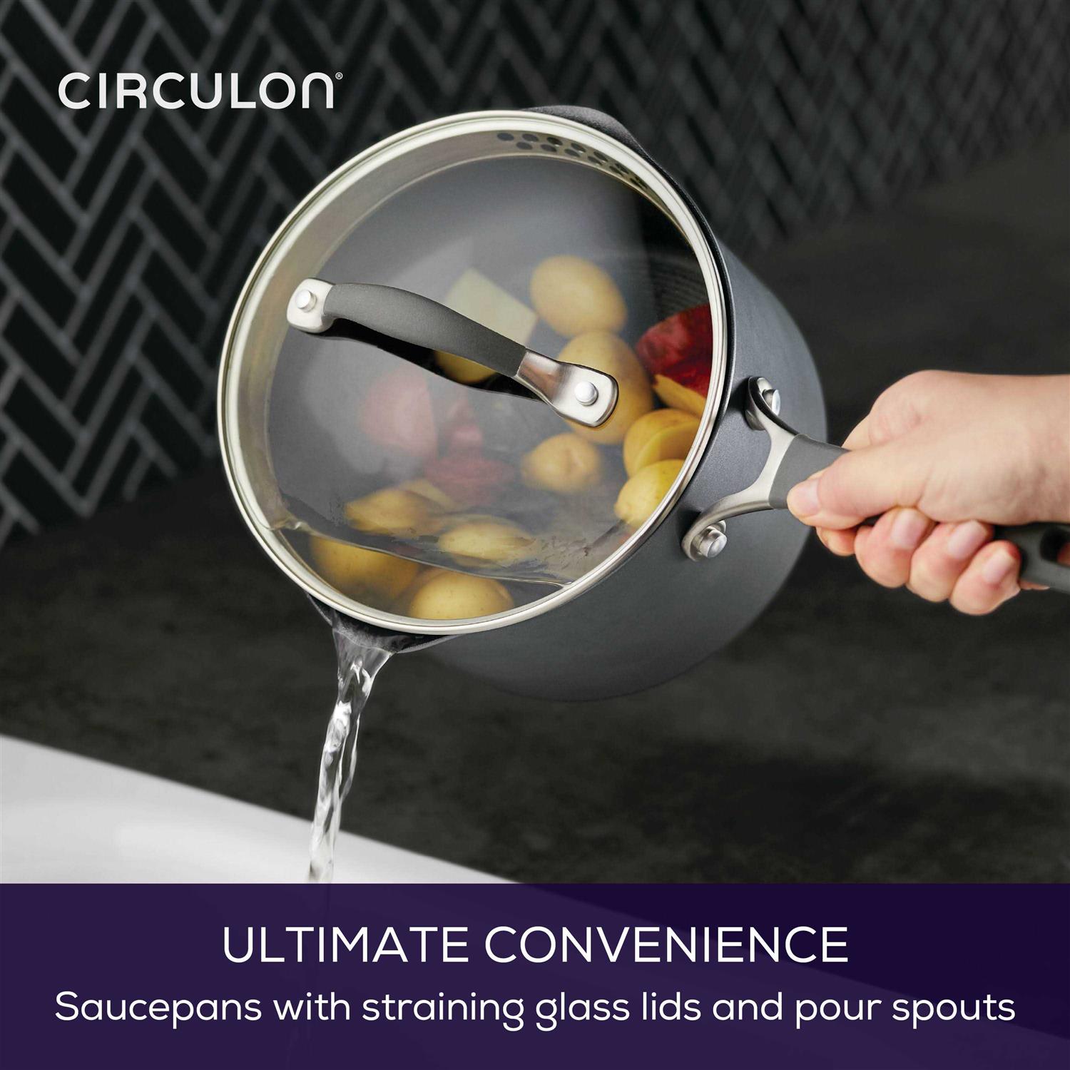 Circulon A1 Series-Scratch Defense Nonstick 9pc Cookware Set