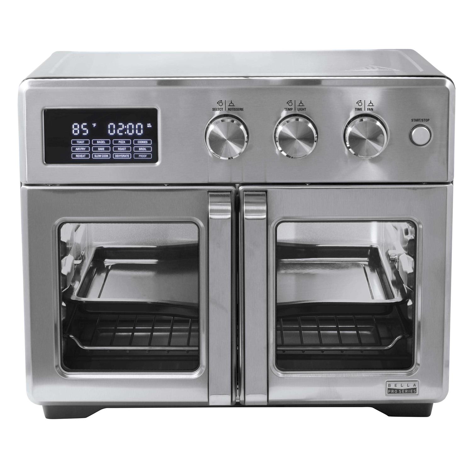 Bella Pro Series 90134 French Door Air Fryer Toaster Oven