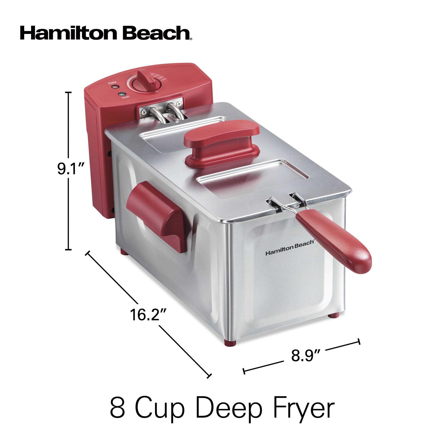 Hamilton beach 8 cup deep fryer